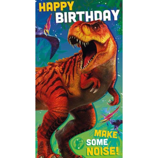 Picture of DINOSAUR HAPPY BIRTHDAY CARD